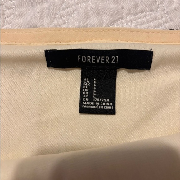 Sequin & beads Striped Skirt size large - Picture 5 of 5